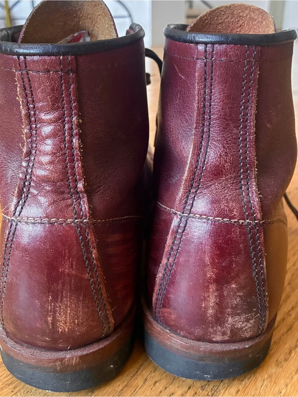 Red Wing Beckman Leather Lace-Up Boots 11